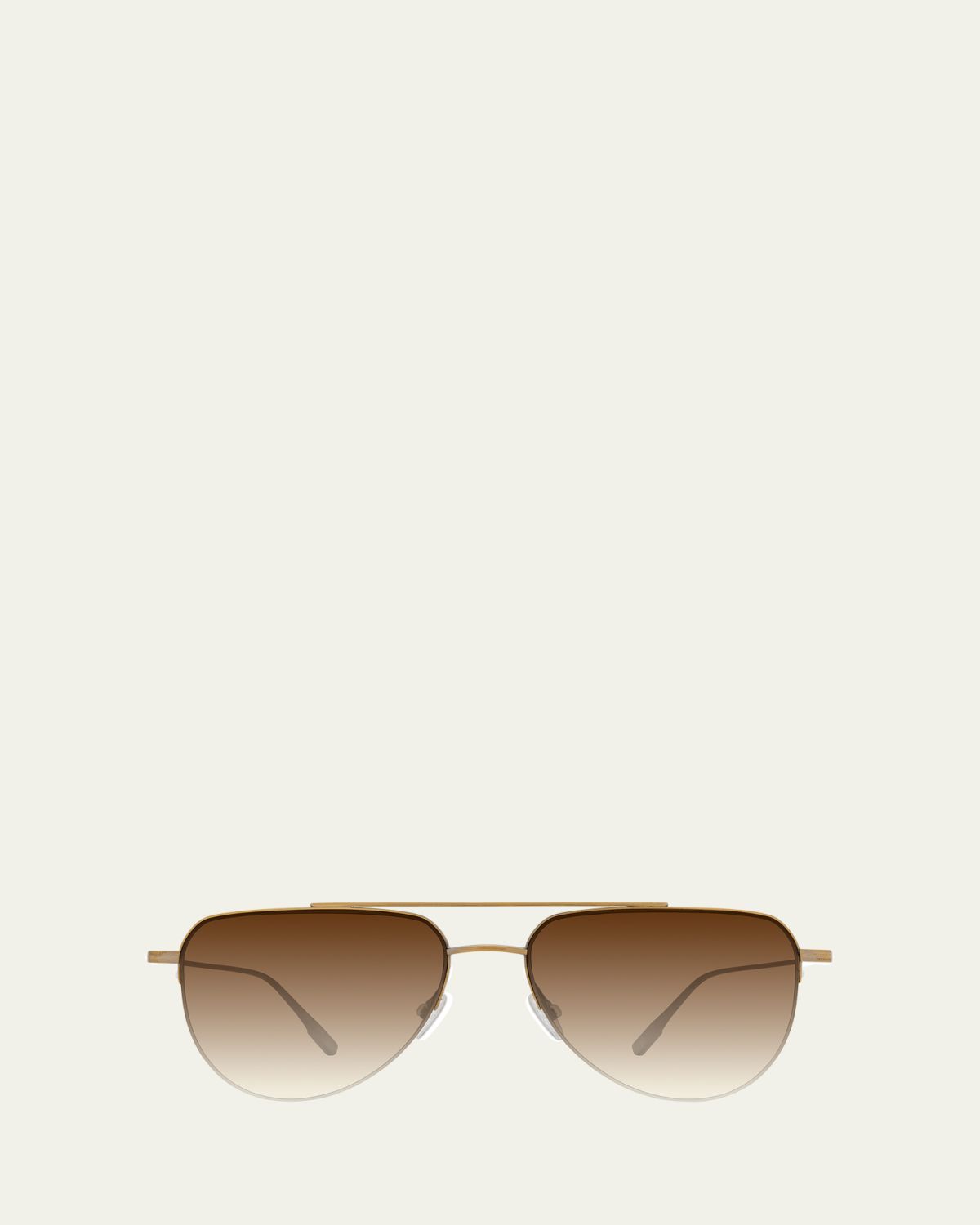 Barton Perreira McNair 55mm Titanium Aviator Sunglasses