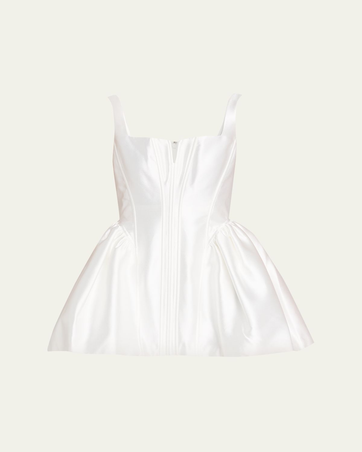 Self-Portrait Taffeta Mini Dress | Thumbnail 6 Self-Portrait Taffeta Mini Dress | Thumbnail 6
