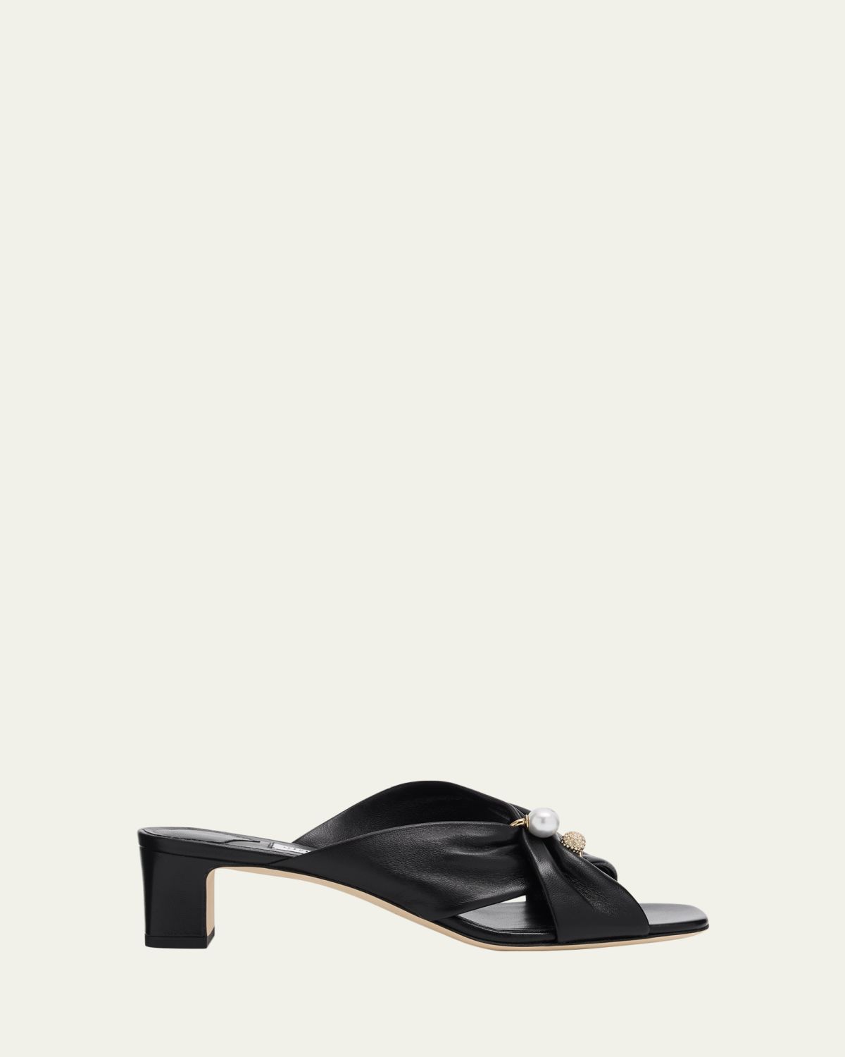 Jimmy Choo 45mm Rafi Leather Mules | Thumbnail 5