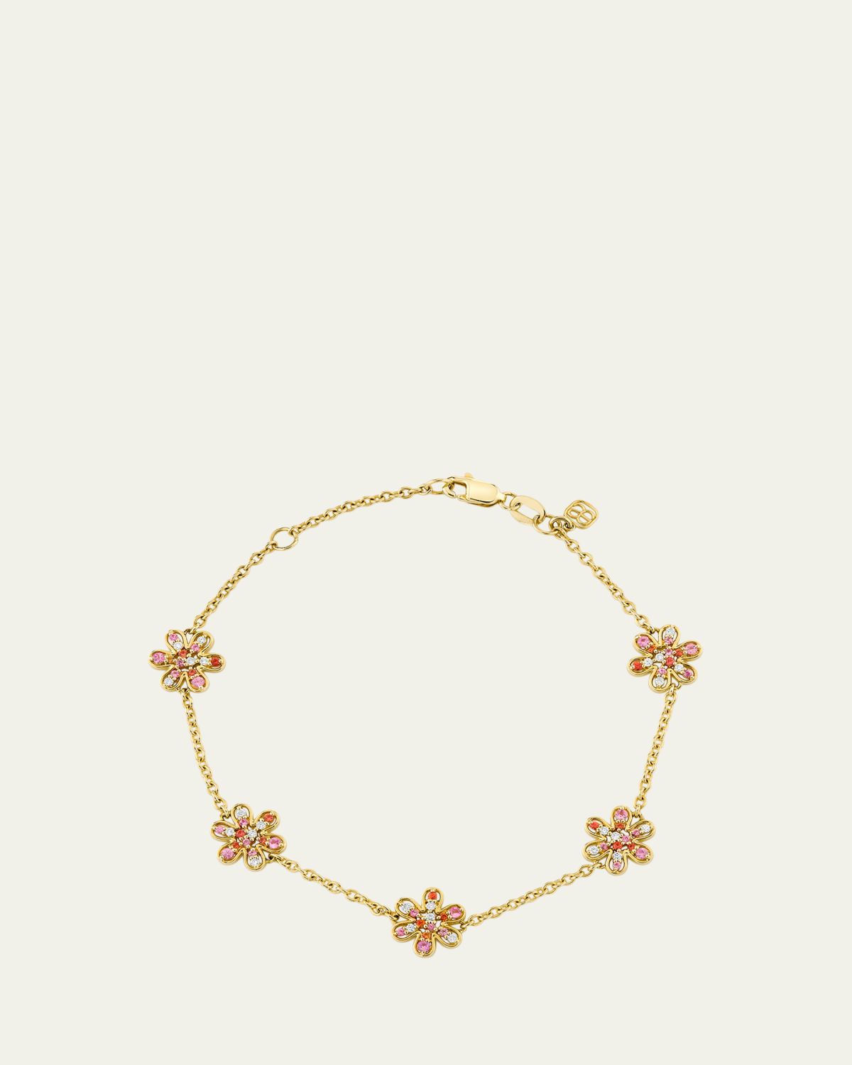 Sydney Evan 14K Daisy Cocktail Chain Bracelet | Thumbnail 3