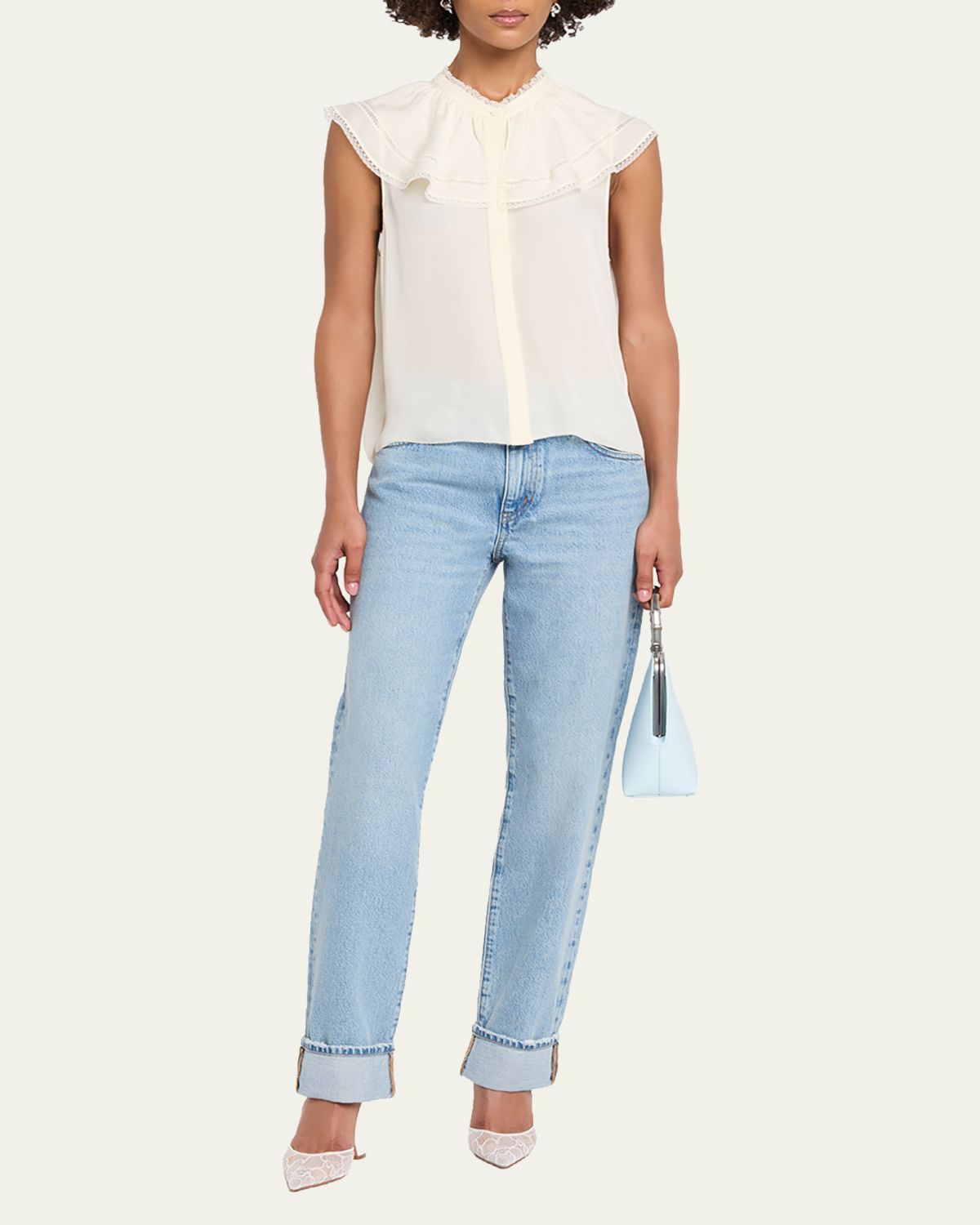 FRAME The Cuffed Hang Jeans | Thumbnail 2