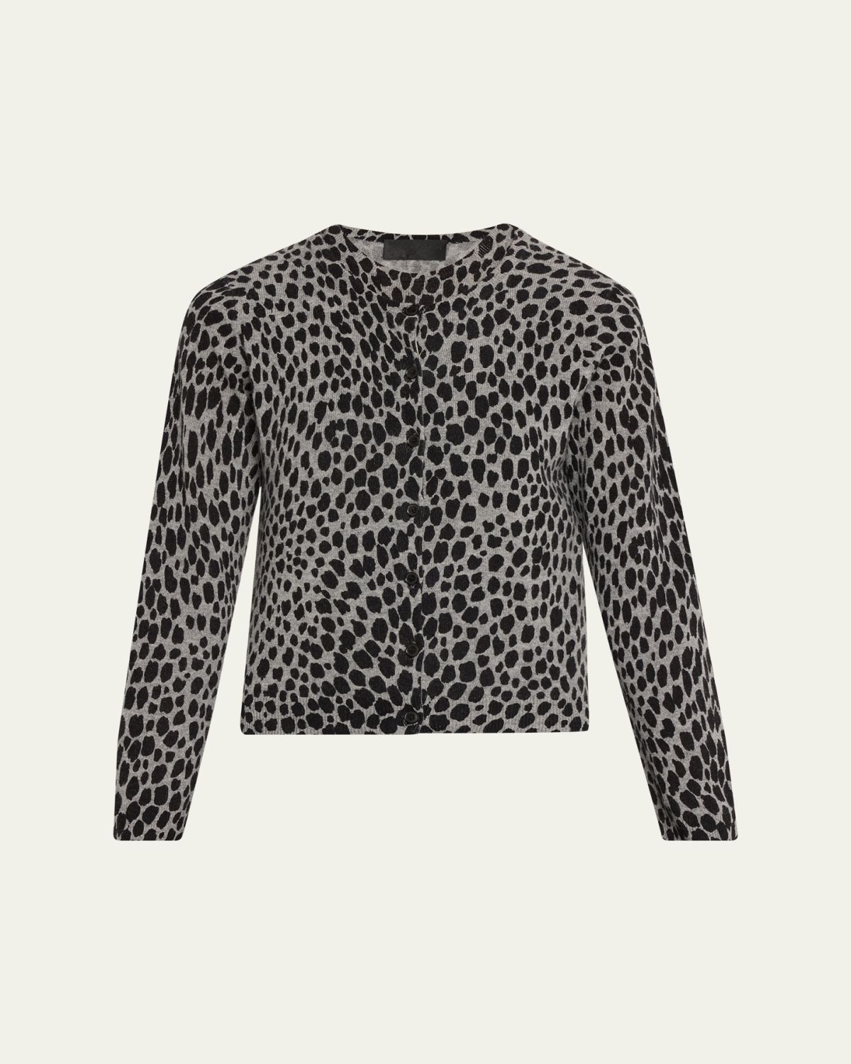 Nili Lotan Keelah Cashmere Leopard-Spot Cardigan | Thumbnail 6 Nili Lotan Keelah Cashmere Leopard-Spot Cardigan | Thumbnail 6