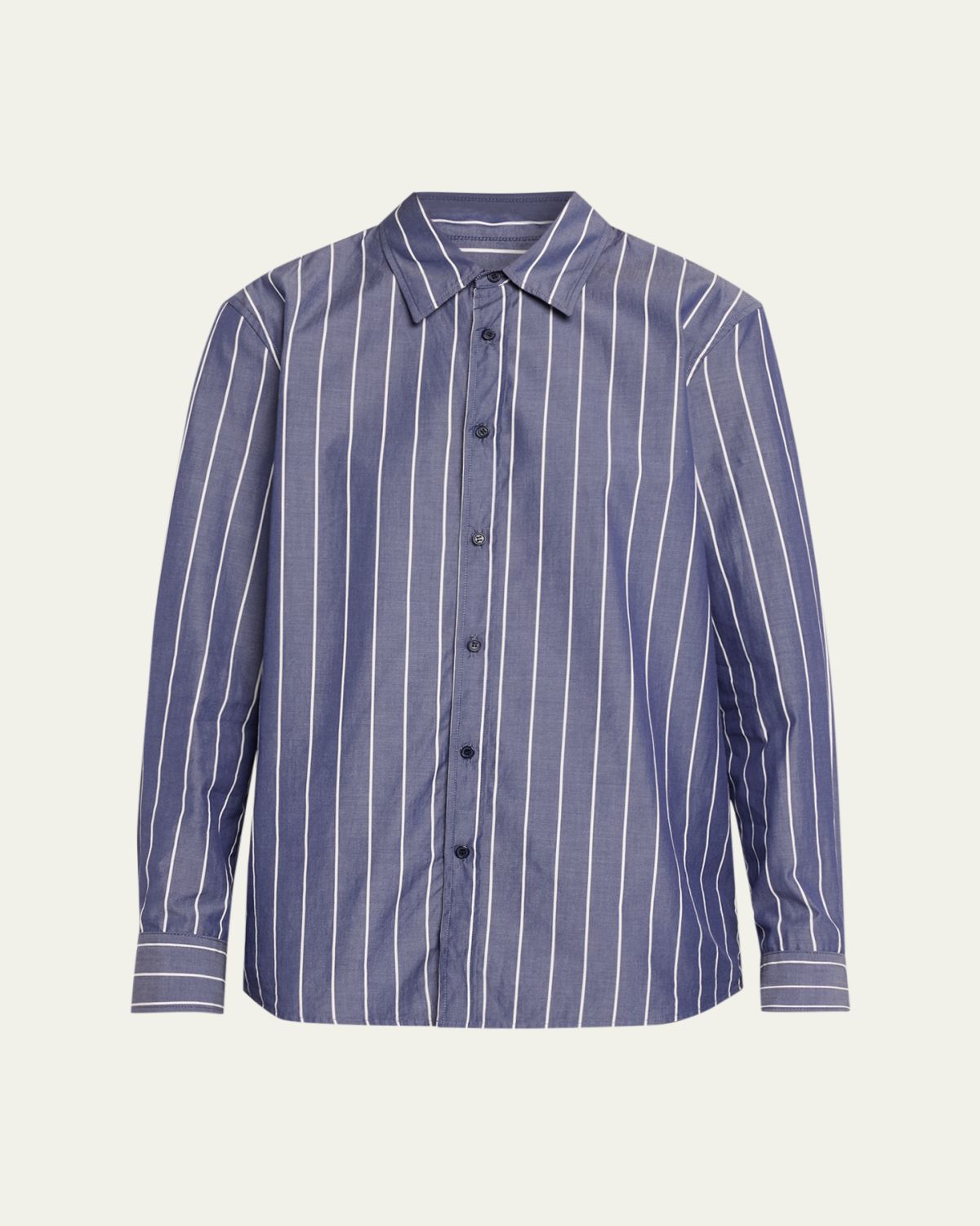 Nili Lotan Raphael Classic Striped Button-Down Shirt | Thumbnail 6 Nili Lotan Raphael Classic Striped Button-Down Shirt | Thumbnail 6