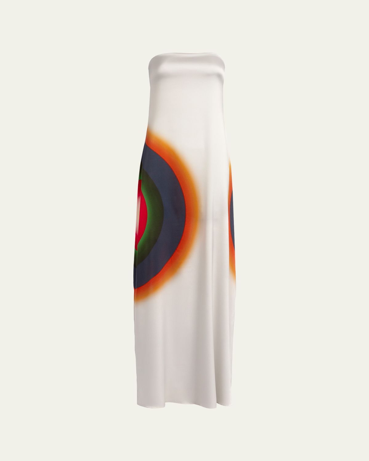 Silvia Tcherassi Bahiana Strapless Abstract-Print Silk Maxi Dress | Thumbnail 5 Silvia Tcherassi Bahiana Strapless Abstract-Print Silk Maxi Dress | Thumbnail 5