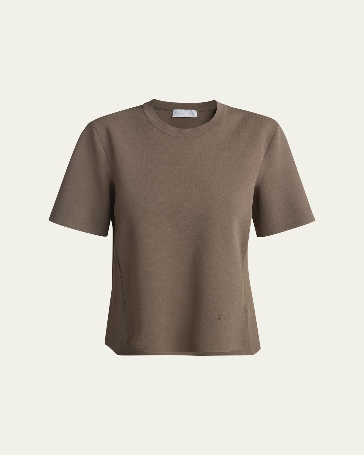 Stella McCartney Iconic Compact Knit Short-Sleeve Top | Thumbnail 6