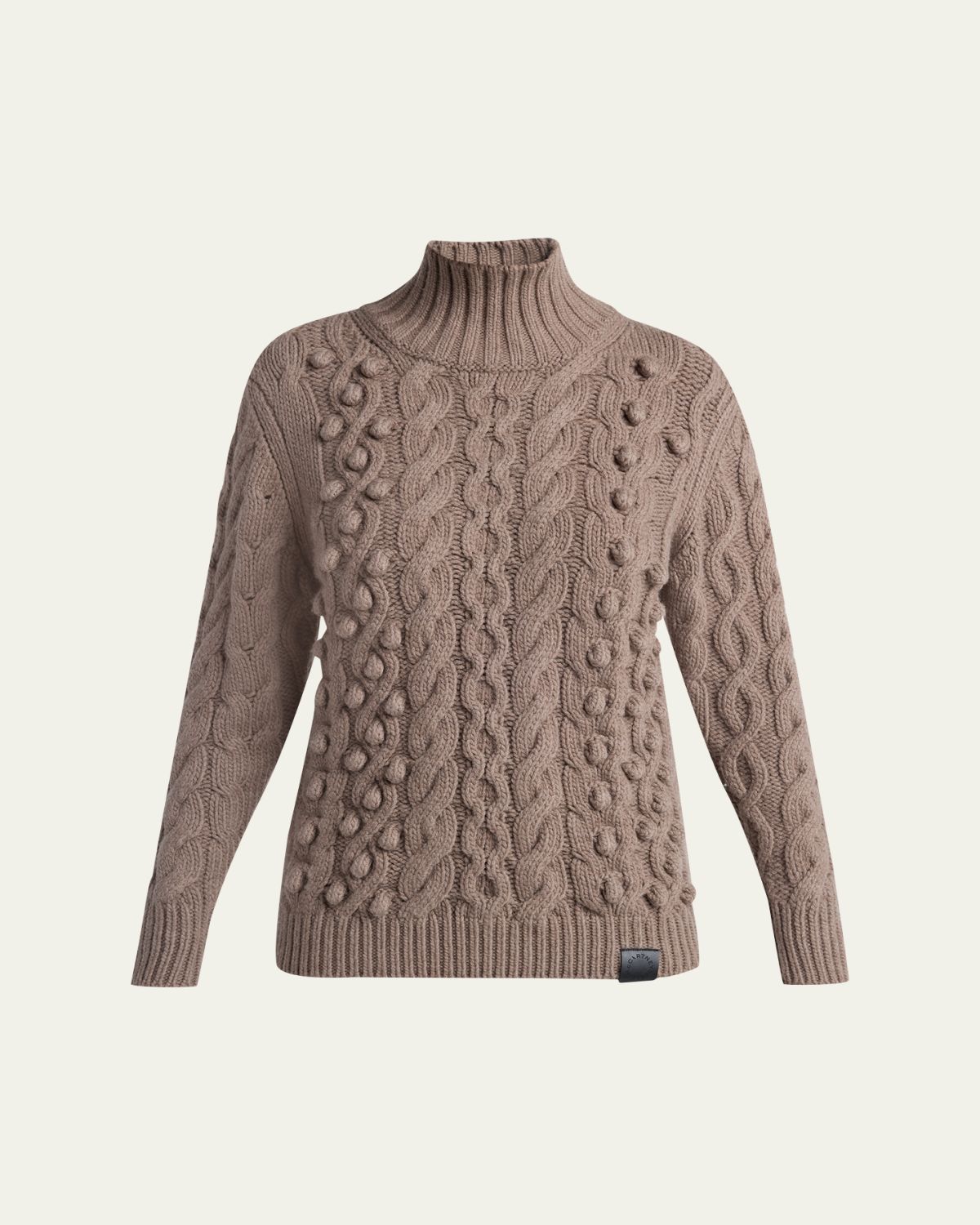 Stella McCartney Bobble Cable Knit Turtleneck Sweater | Thumbnail 6