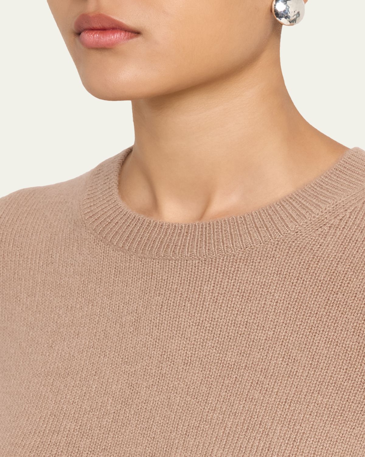 Vince Wool & Cashmere Short-Sleeve Sweater | Thumbnail 5 Vince Wool & Cashmere Short-Sleeve Sweater | Thumbnail 5