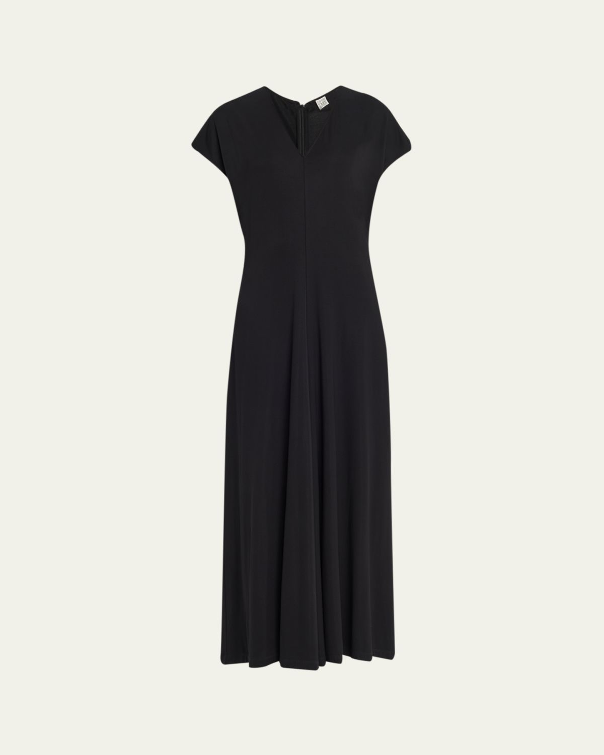 Toteme V-Neck Jersey Dress | Thumbnail 5 Toteme V-Neck Jersey Dress | Thumbnail 5