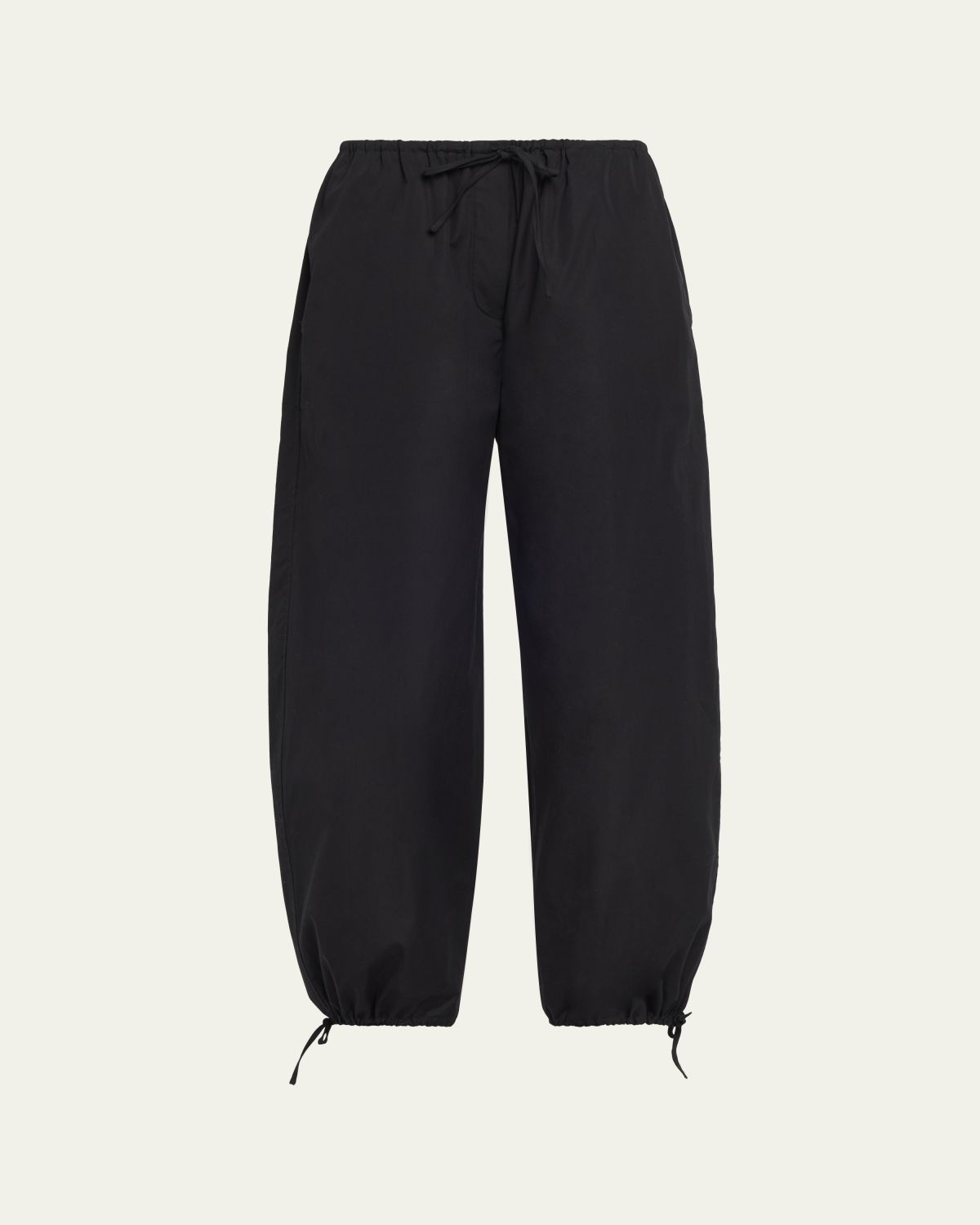 Toteme Drawstring Cotton Balloon Pants | Thumbnail 5 Toteme Drawstring Cotton Balloon Pants | Thumbnail 5