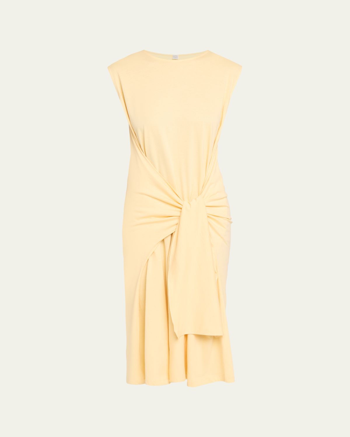 Toteme Tie-Waist Jersey Dress | Thumbnail 5
