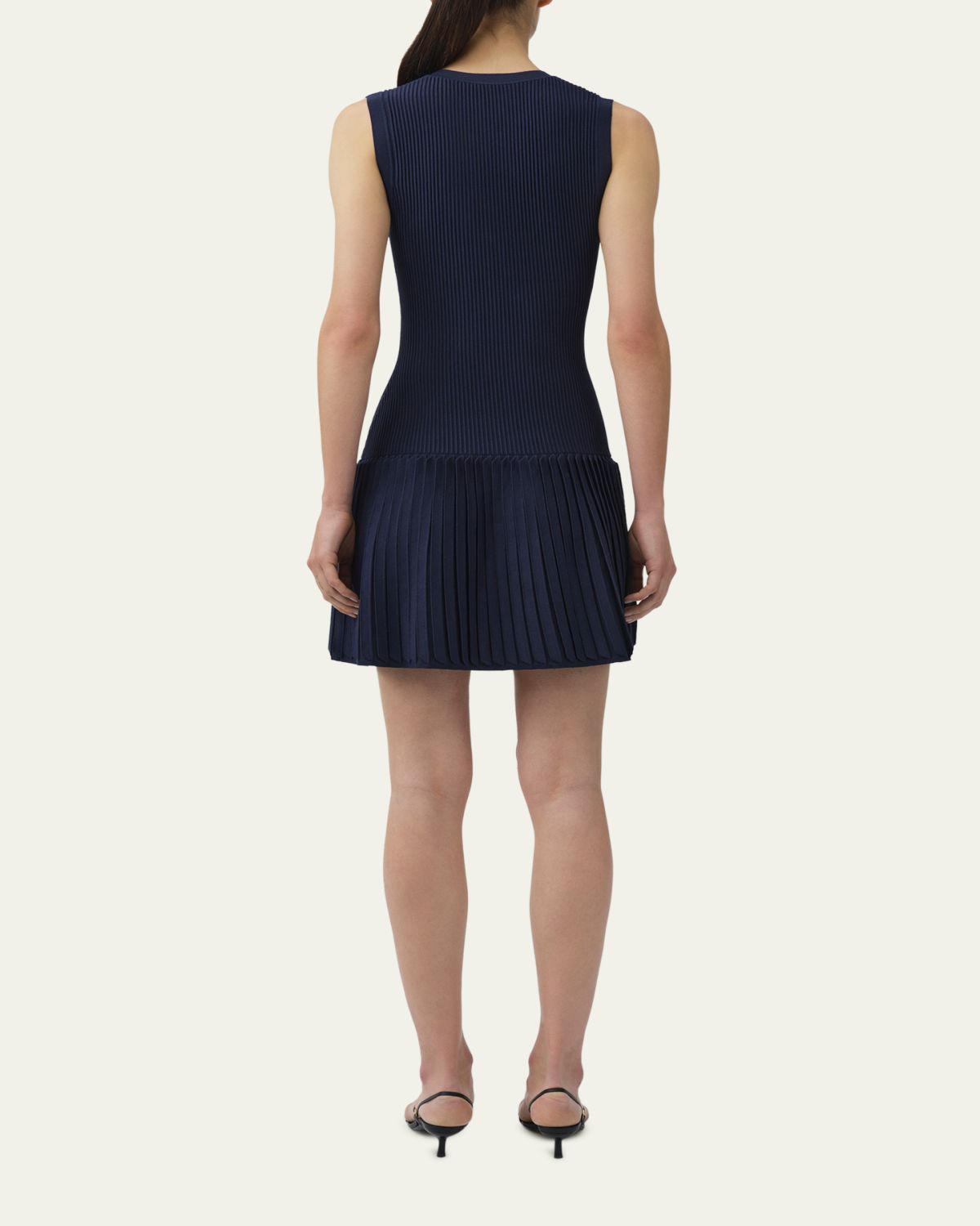 SIMKHAI Levie Sleeveless Knit Mini Dress | Thumbnail 3