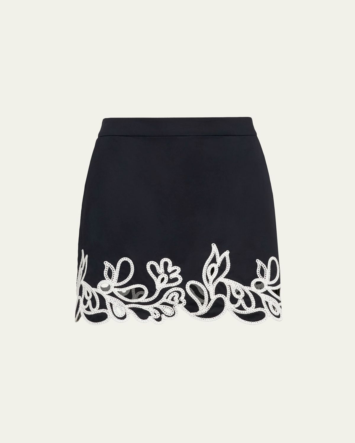 Cinq a Sept Bonnie Embroidered Paisley Bloom Skirt | Thumbnail 5 Cinq a Sept Bonnie Embroidered Paisley Bloom Skirt | Thumbnail 5