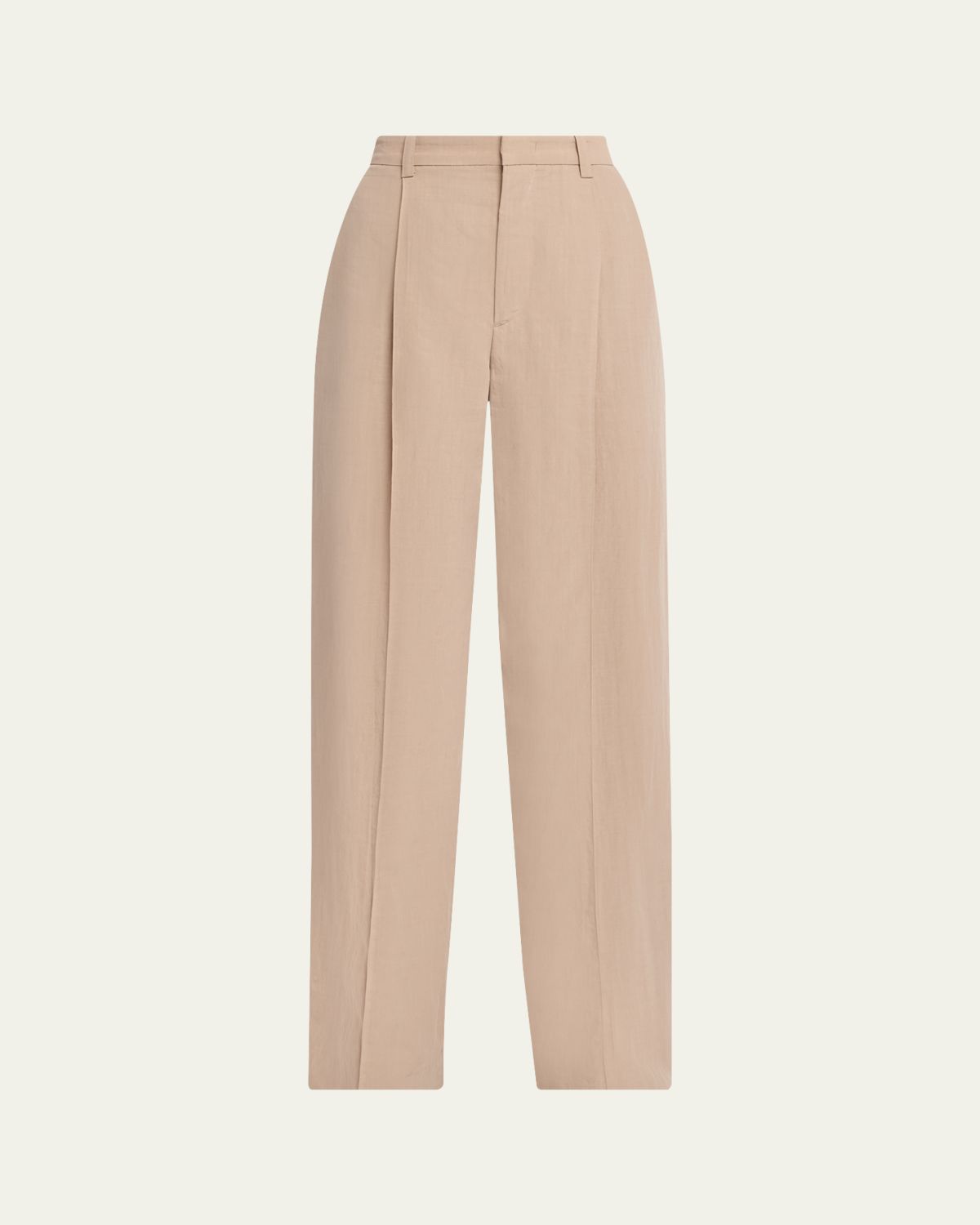 Vince Pleated High-Rise Pants