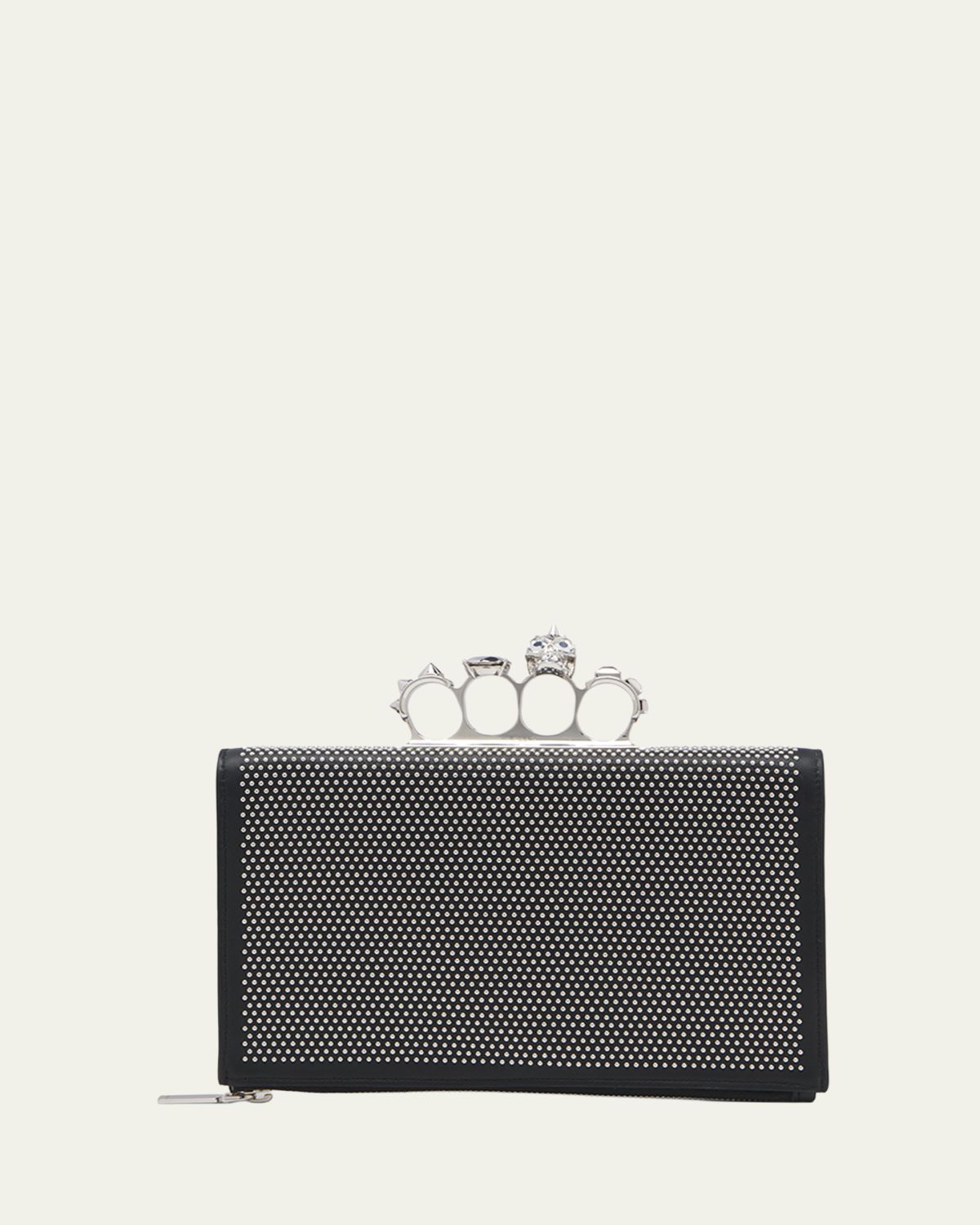 McQueen Punk Studded Flat Pouch Bag | Thumbnail 4 McQueen Punk Studded Flat Pouch Bag | Thumbnail 4