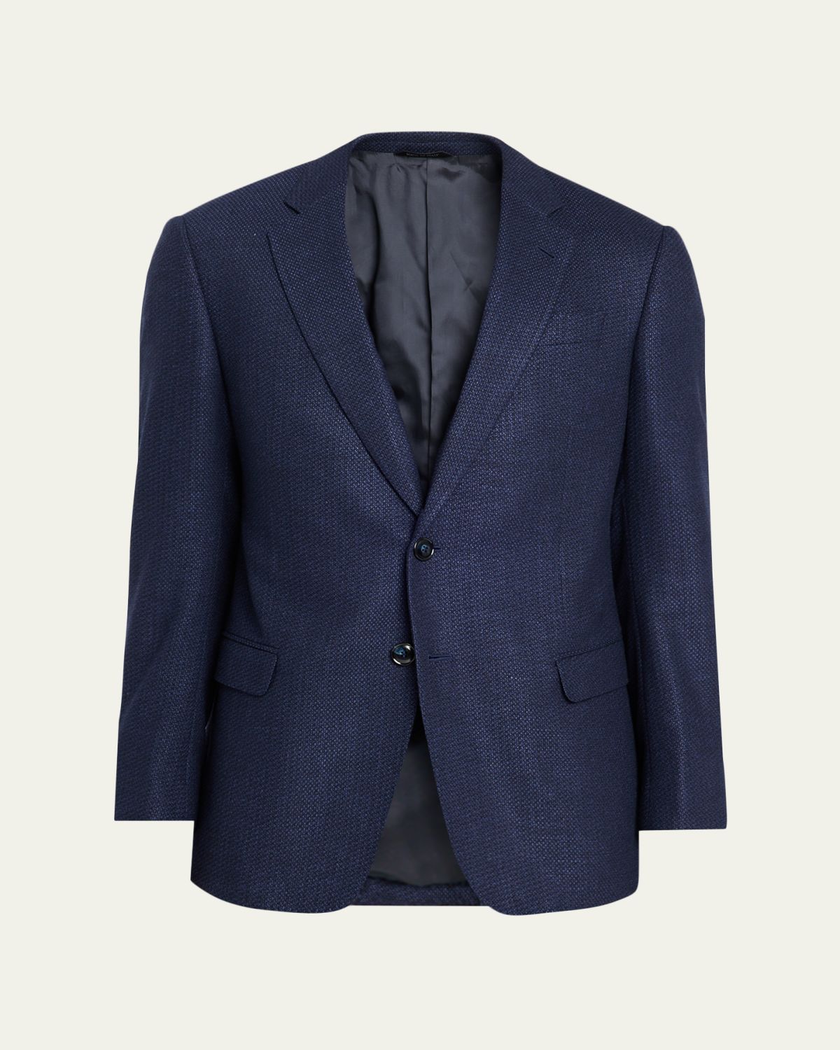 Giorgio Armani Men's Soft Textured Single-Breasted Sport Coat | Thumbnail 6 Giorgio Armani Men's Soft Textured Single-Breasted Sport Coat | Thumbnail 6