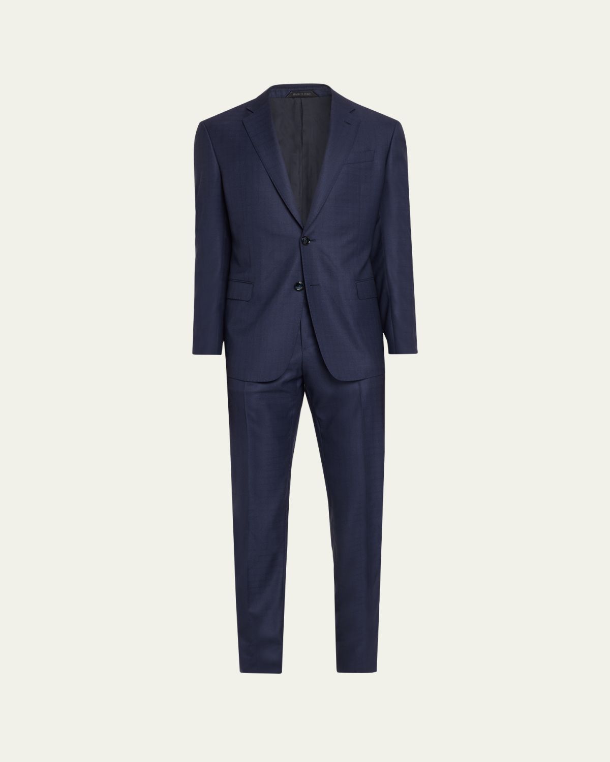 Giorgio Armani Men's Soft Line Textured Wool Two-Piece Suit | Thumbnail 5 Giorgio Armani Men's Soft Line Textured Wool Two-Piece Suit | Thumbnail 5