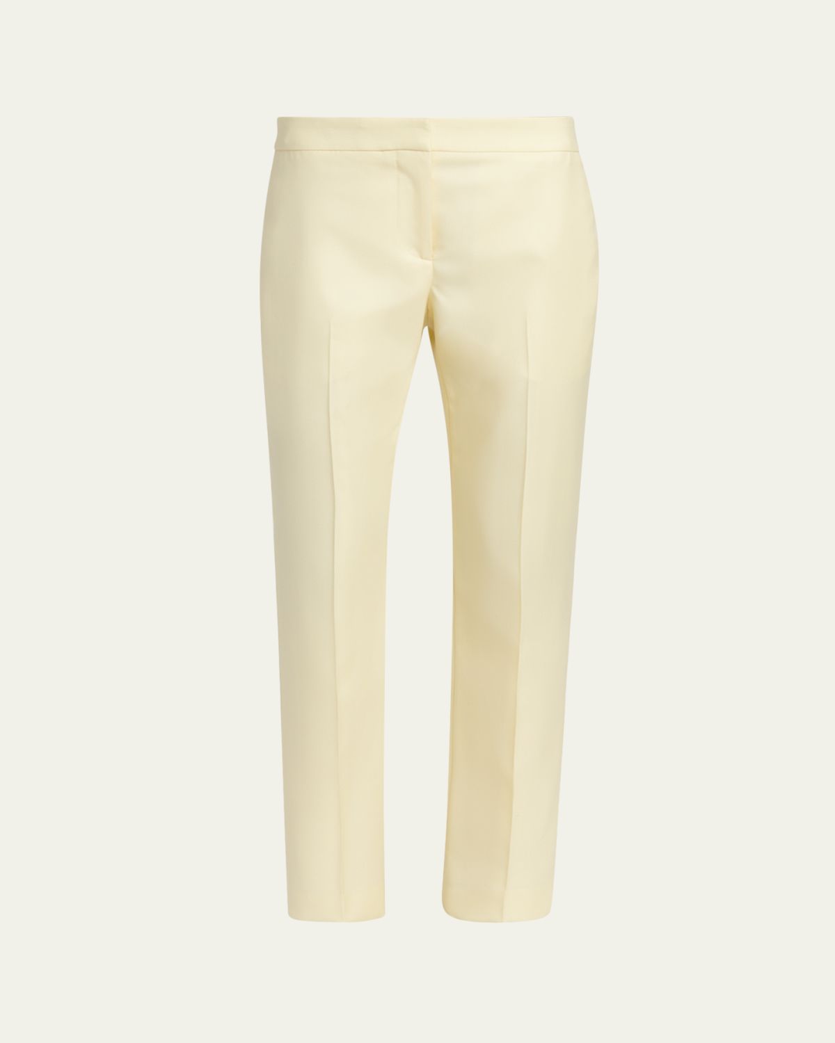 McQueen Low-Rise Cigarette Trousers - Women's Clothing