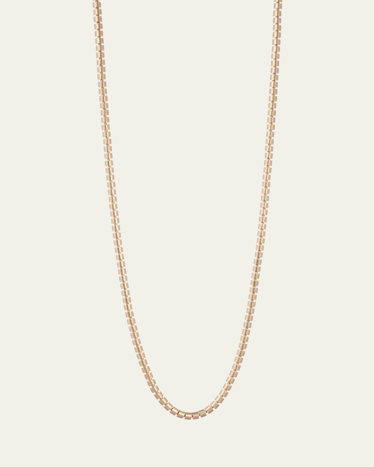 Sidney Garber 18K Yellow Gold Narrow Ophelia Necklace