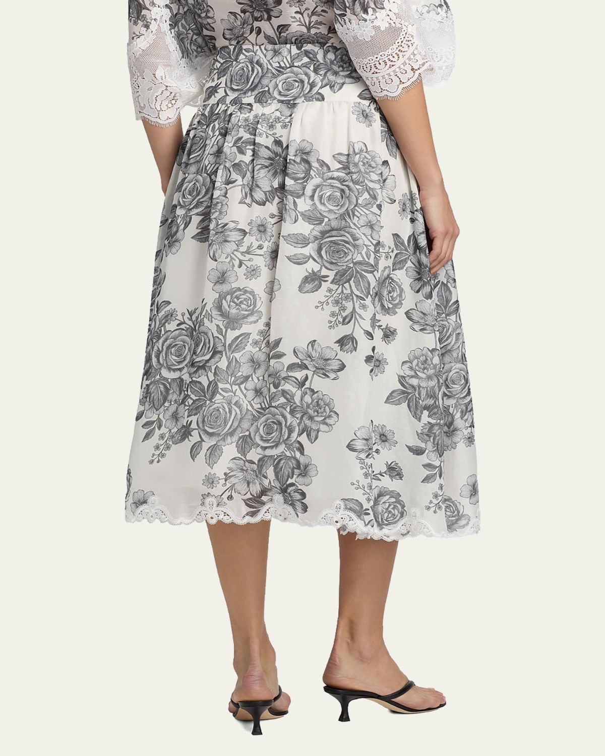 Kobi Halperin Lidia Floral-Print Midi Skirt | Thumbnail 3 Kobi Halperin Lidia Floral-Print Midi Skirt | Thumbnail 3