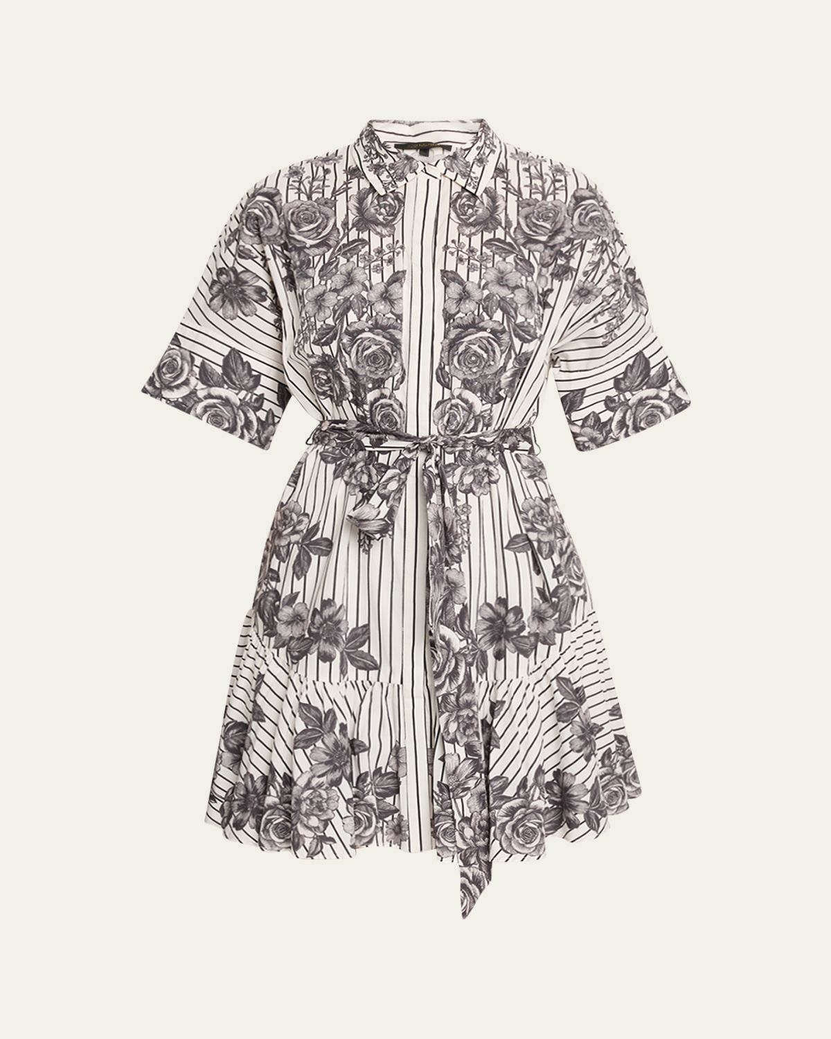 Kobi Halperin Hayden Belted Mini Dress