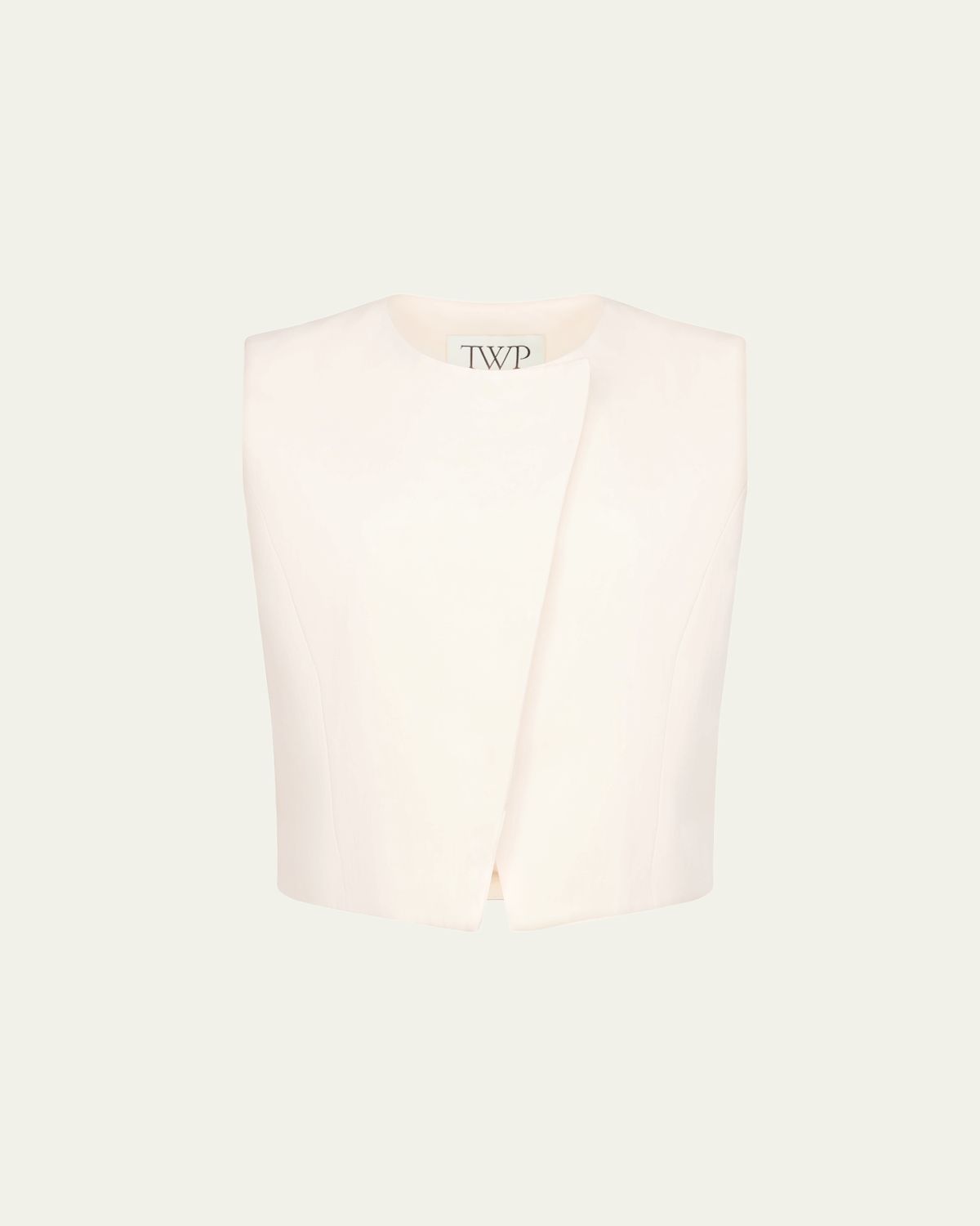 TWP High-Neck Hidden Placket Vest | Thumbnail 6 TWP High-Neck Hidden Placket Vest | Thumbnail 6