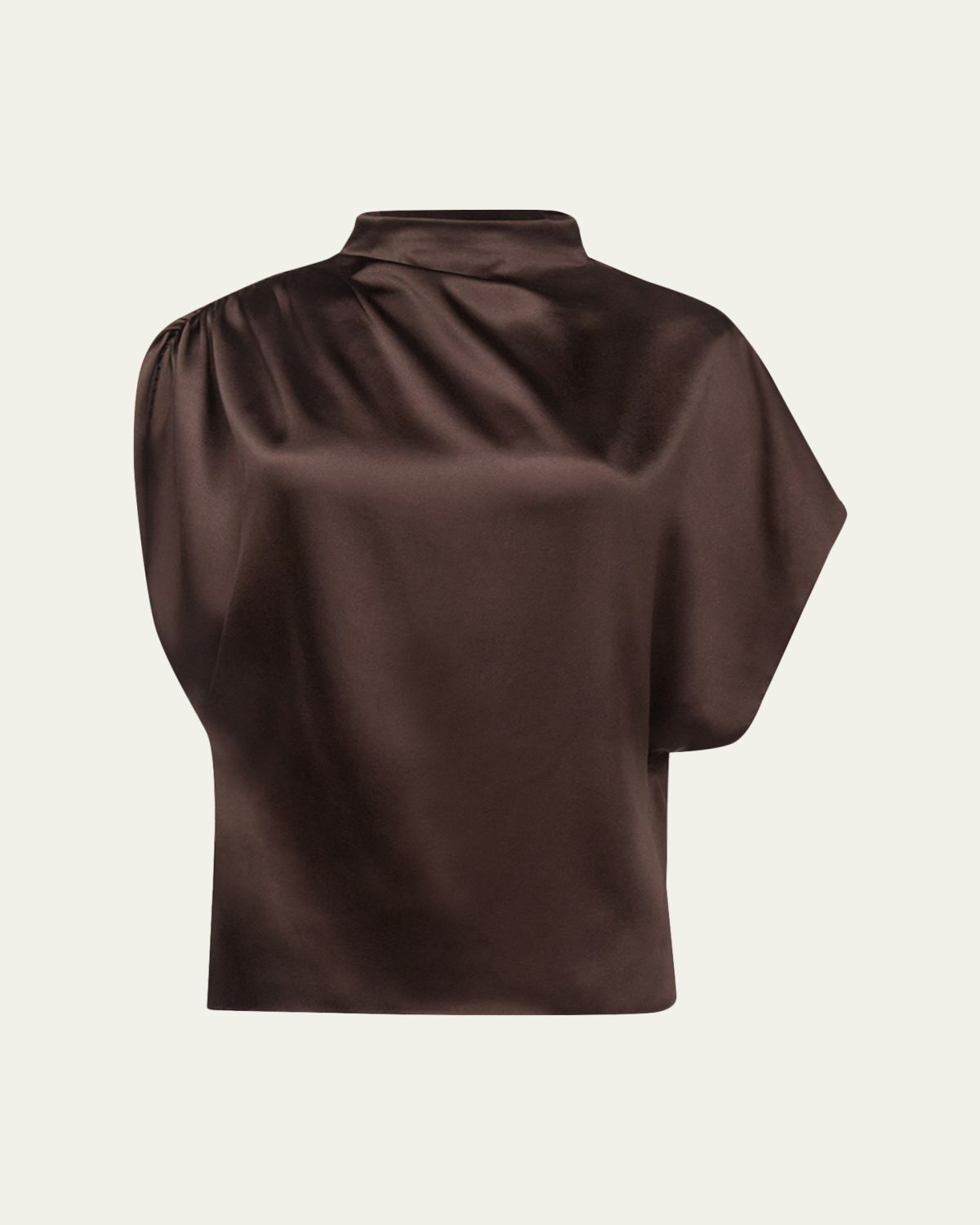 TWP Wish You Would Draped Silk Blouse | Thumbnail 6 TWP Wish You Would Draped Silk Blouse | Thumbnail 6