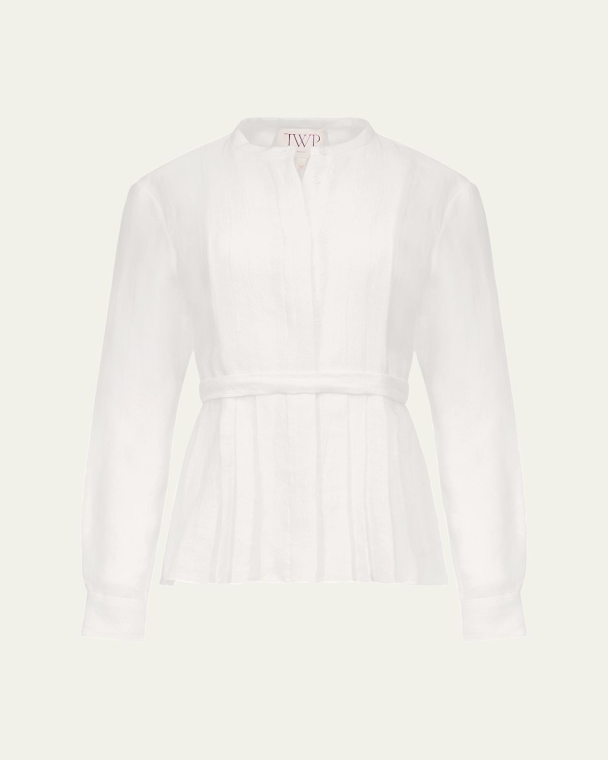 TWP Pleated Poet Blouse | Thumbnail 6 TWP Pleated Poet Blouse | Thumbnail 6