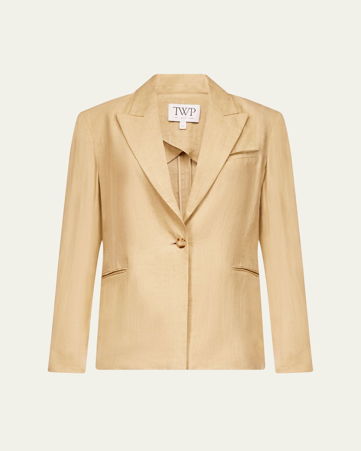 TWP Boy Chintzed Linen Blazer | Thumbnail 5 TWP Boy Chintzed Linen Blazer | Thumbnail 5