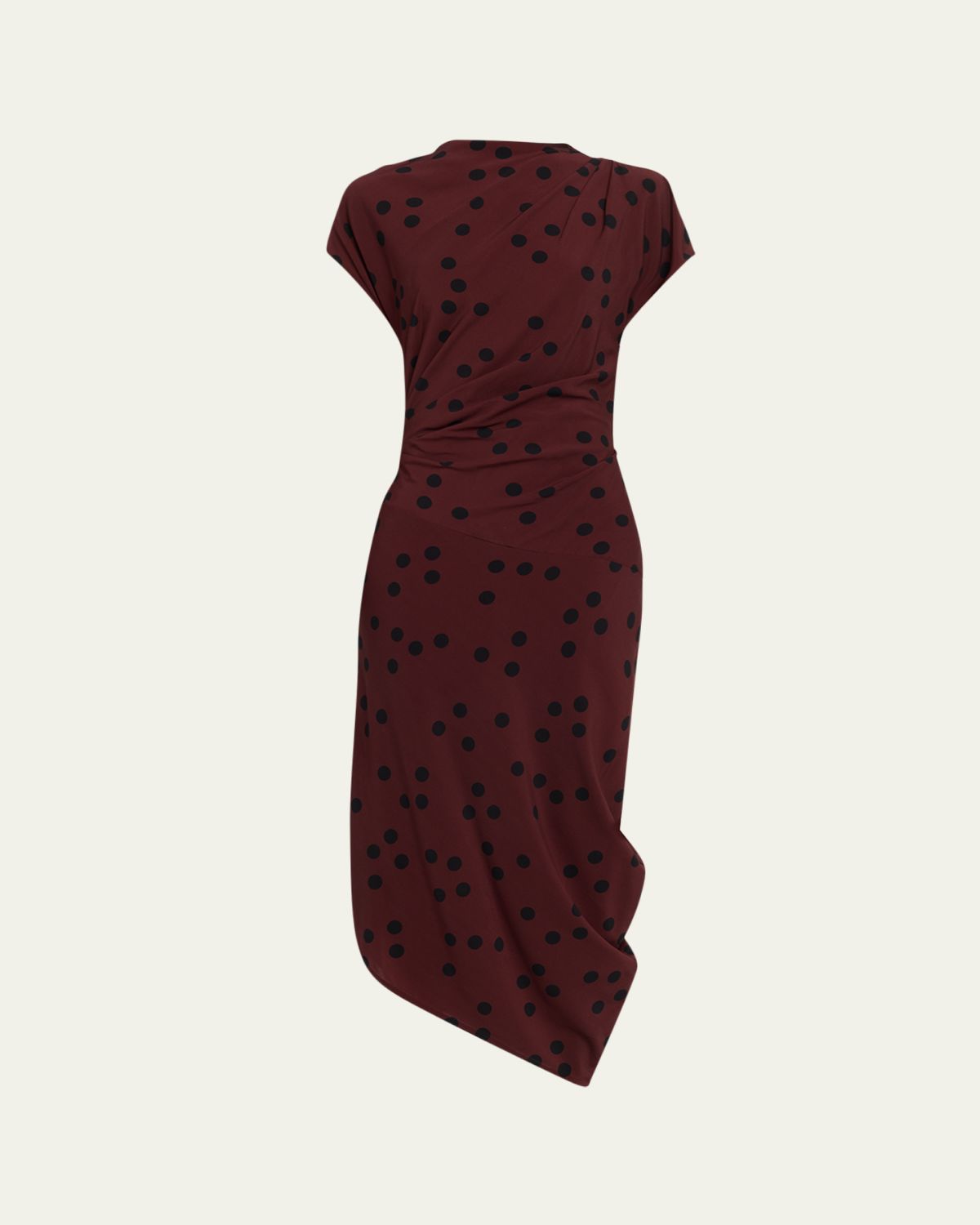 Proenza Schouler Ren Polka Dot Ruched Dress | Thumbnail 6 Proenza Schouler Ren Polka Dot Ruched Dress | Thumbnail 6