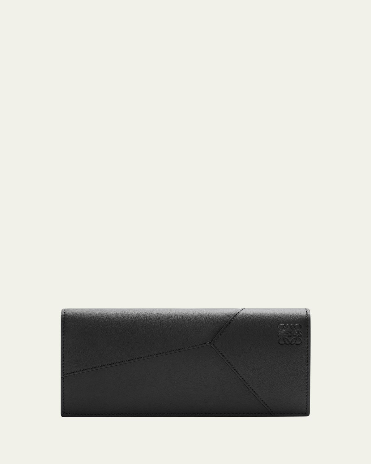 Loewe Men's Puzzle Edge Long Horizontal Wallet in Leather