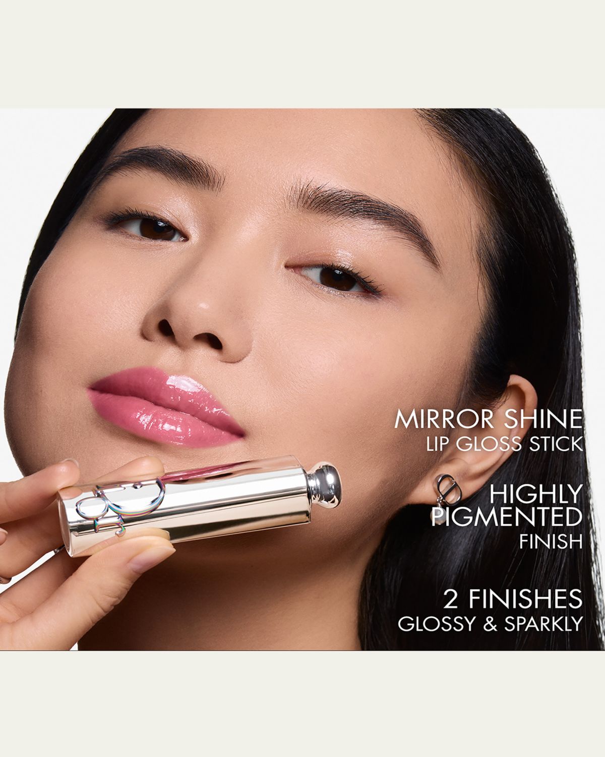 Dior Addict Glass Lipstick - 306 Rose Charms | Thumbnail 5