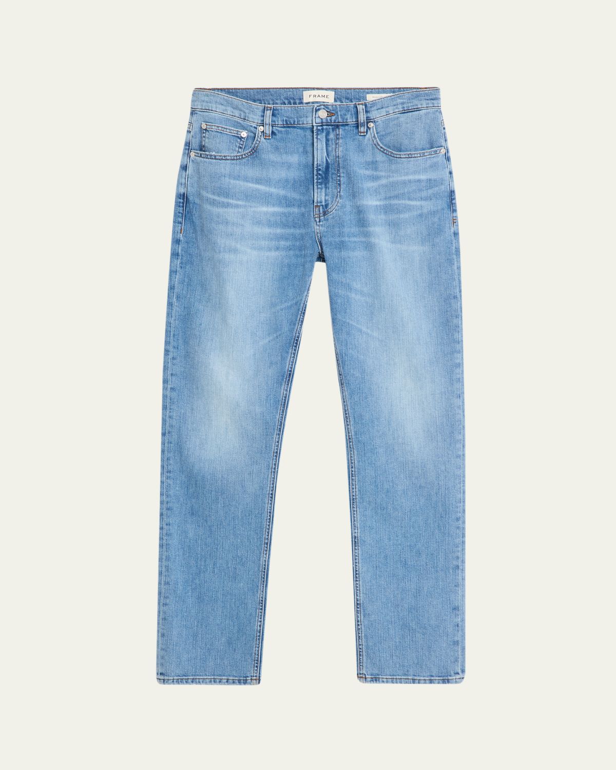 FRAME Men's Faded Denim Straight-Leg Jeans | Thumbnail 5 FRAME Men's Faded Denim Straight-Leg Jeans | Thumbnail 5