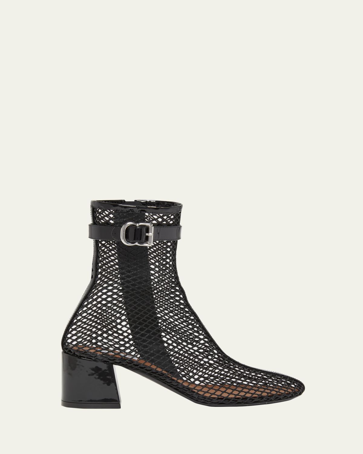 ALAIA 55mm Fishnet Ankle Booties | Thumbnail 4 ALAIA 55mm Fishnet Ankle Booties | Thumbnail 4
