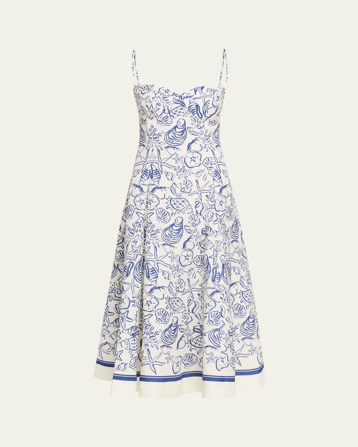 SIMKHAI Analise Bustier Midi Dress