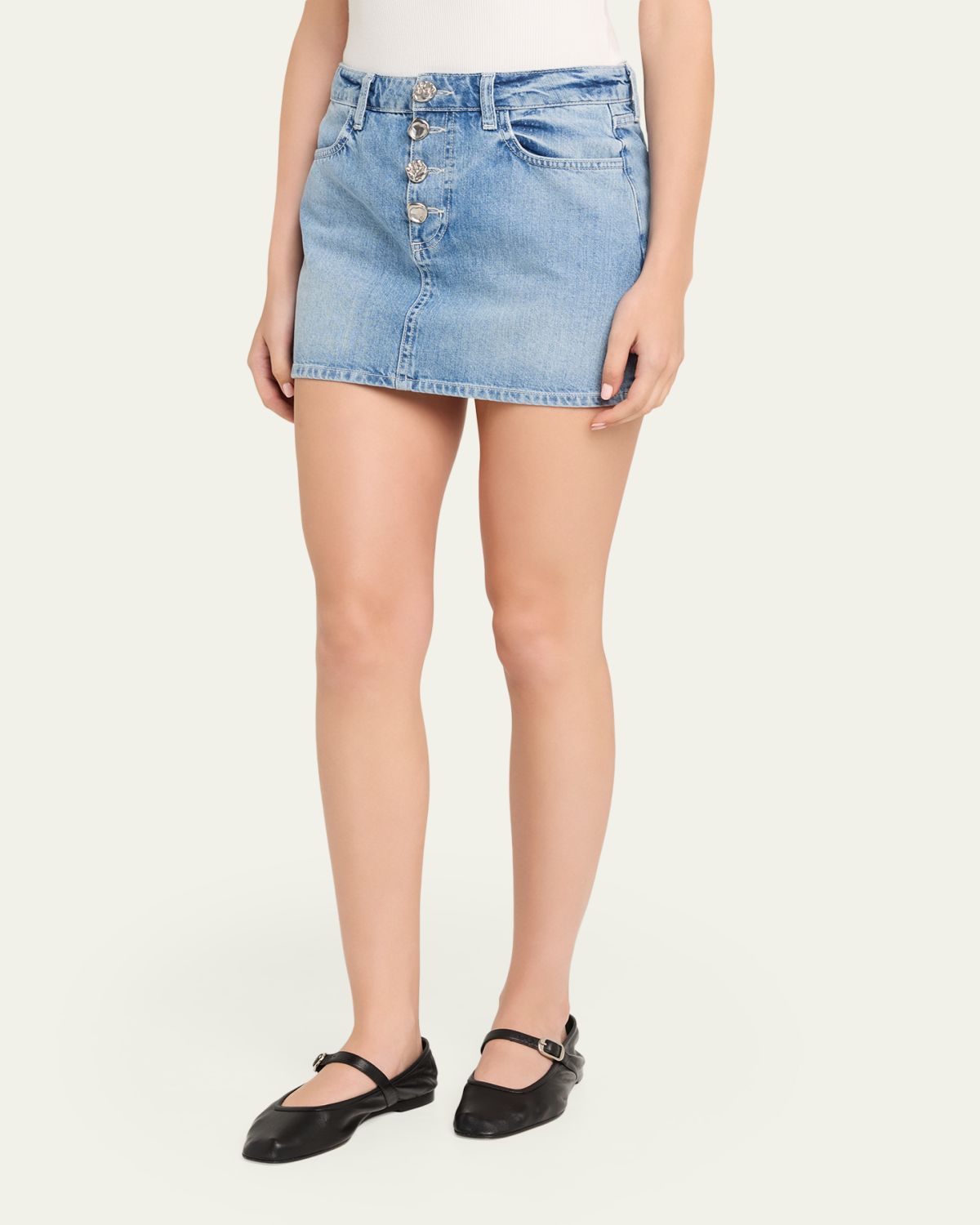 L'Agence Solene Jean Mini Skirt | Thumbnail 4