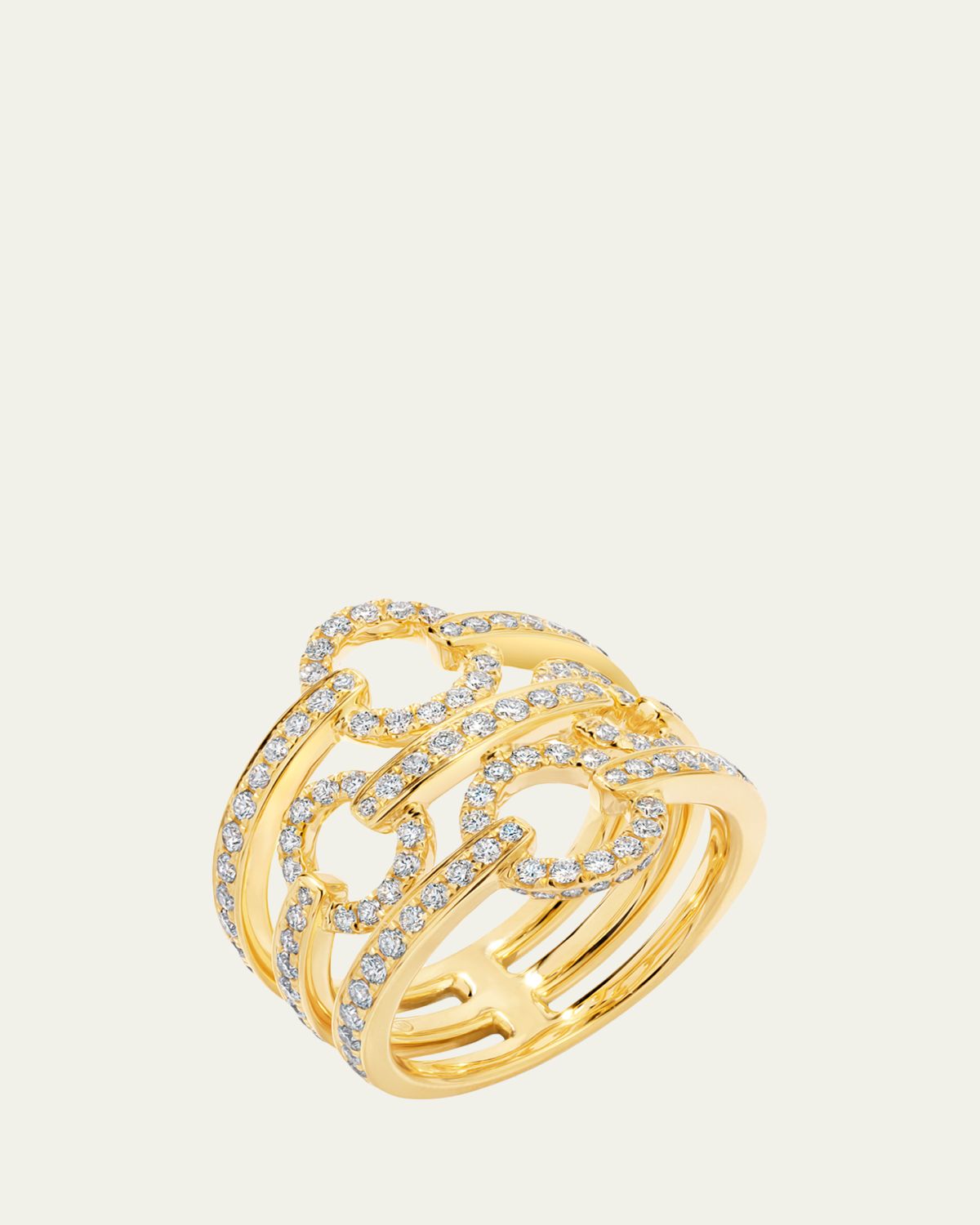 Graziela Gems 18K Diamond Halter Statement Ring | Thumbnail 4 Graziela Gems 18K Diamond Halter Statement Ring | Thumbnail 4