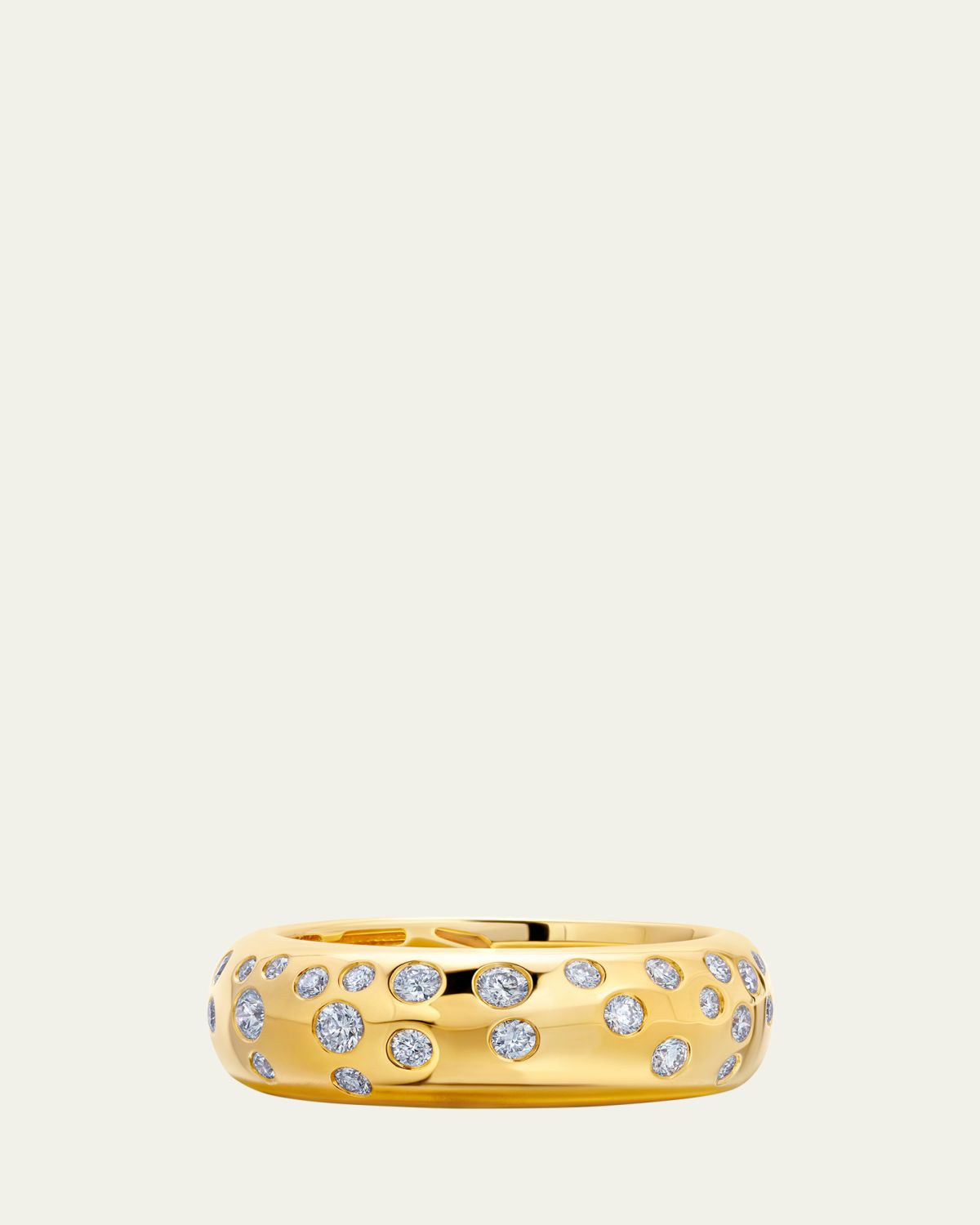 Graziela Gems 18K Dazzling Floating Diamond Cigar Band | Thumbnail 4 Graziela Gems 18K Dazzling Floating Diamond Cigar Band | Thumbnail 4