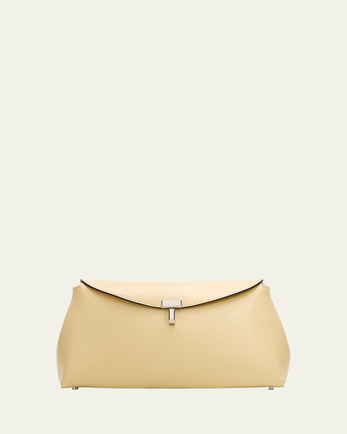 Toteme T-Lock Leather Clutch Bag | Thumbnail 5 Toteme T-Lock Leather Clutch Bag | Thumbnail 5