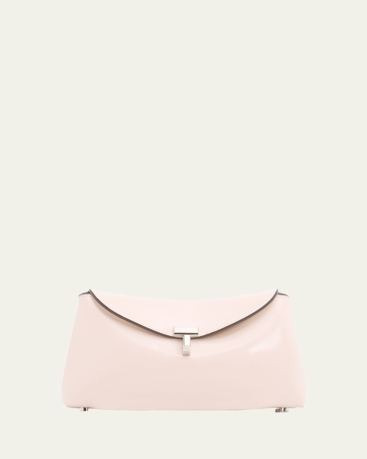 Toteme Mini T-Lock Leather Clutch Bag | Thumbnail 6