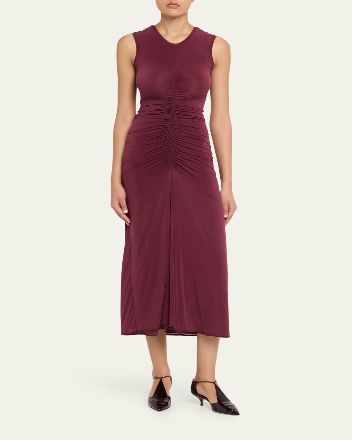 FForme Gisela Sleeveless Ruched Jersey Dress | Thumbnail 2