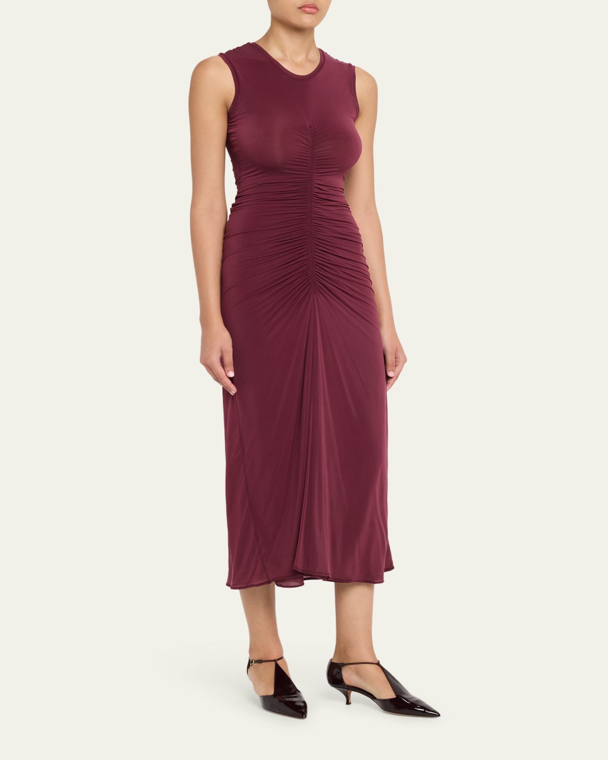 FForme Gisela Sleeveless Ruched Jersey Dress | Thumbnail 4