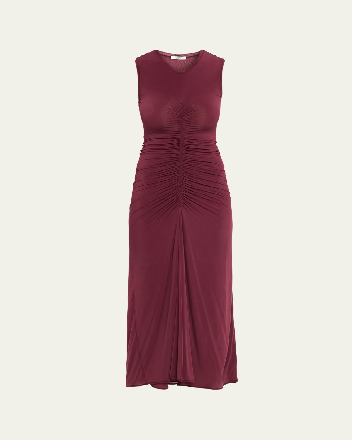 FForme Gisela Sleeveless Ruched Jersey Dress