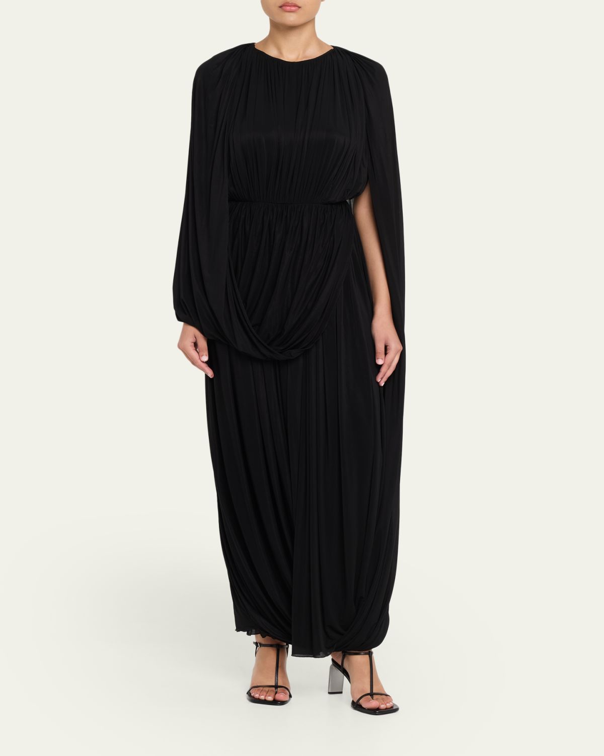 FForme Kahlo Assymetric Draped Loop Jersey Dress | Thumbnail 2 FForme Kahlo Assymetric Draped Loop Jersey Dress | Thumbnail 2