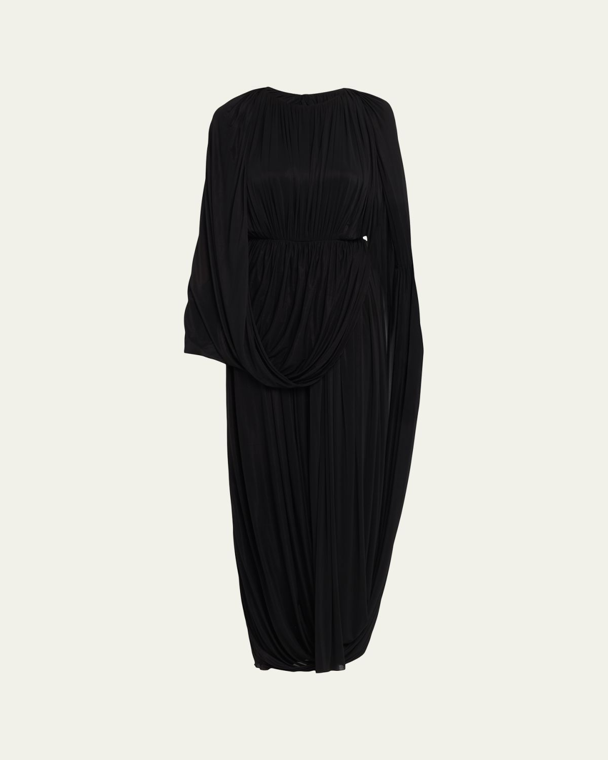 FForme Kahlo Assymetric Draped Loop Jersey Dress