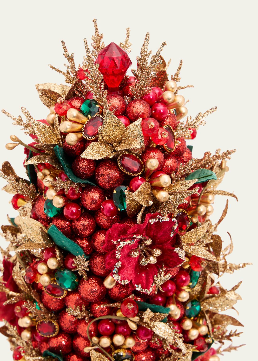 Salzburg Creations Shining Elegance 12" Tabletop Christmas Tree | Thumbnail 3 Salzburg Creations Shining Elegance 12" Tabletop Christmas Tree | Thumbnail 3