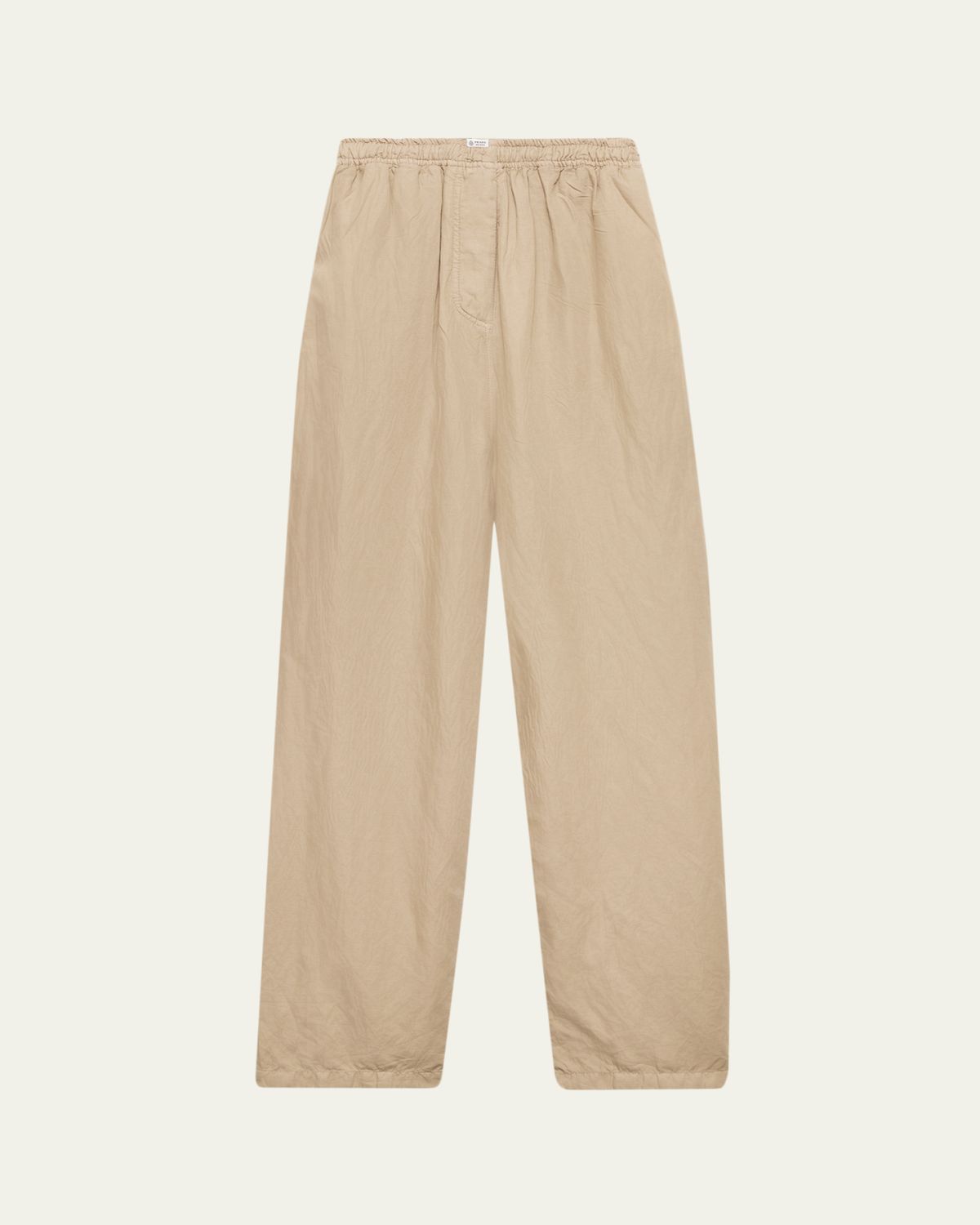 Prada Drawstring Cotton-Linen Pants | Thumbnail 6
