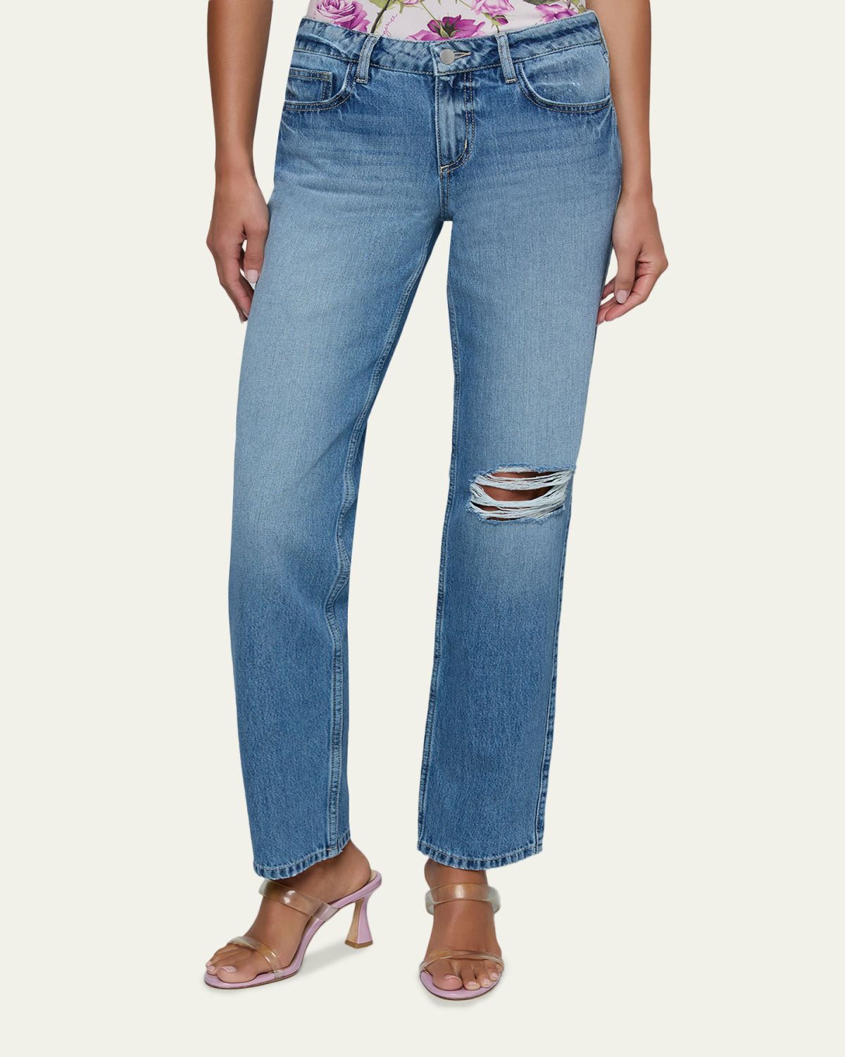 L'Agence Armida Low-Rise Slouchy-Straight Jeans | Thumbnail 4 L'Agence Armida Low-Rise Slouchy-Straight Jeans | Thumbnail 4