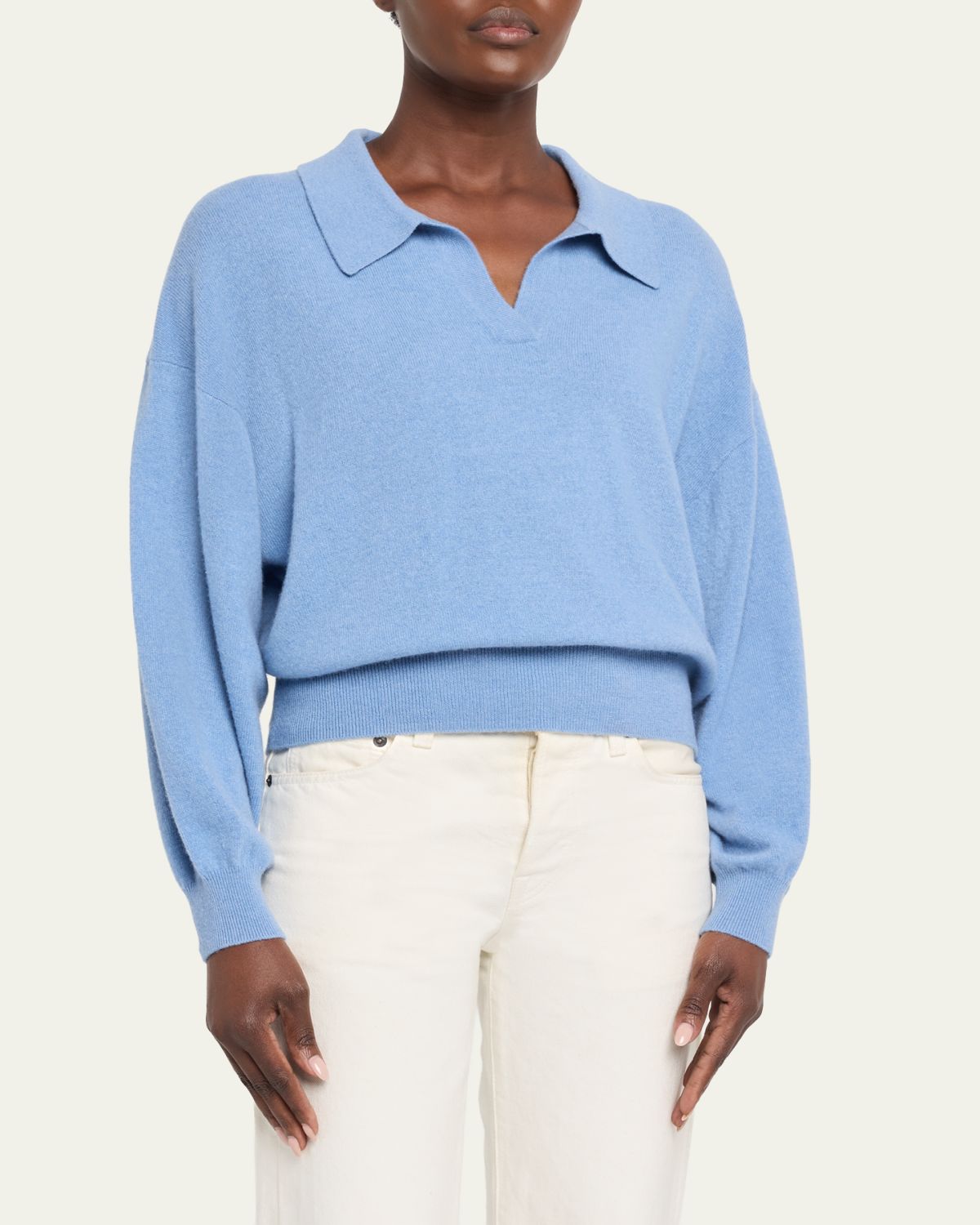 Lisa Yang Katriel Cashmere Polo Sweater | Thumbnail 4