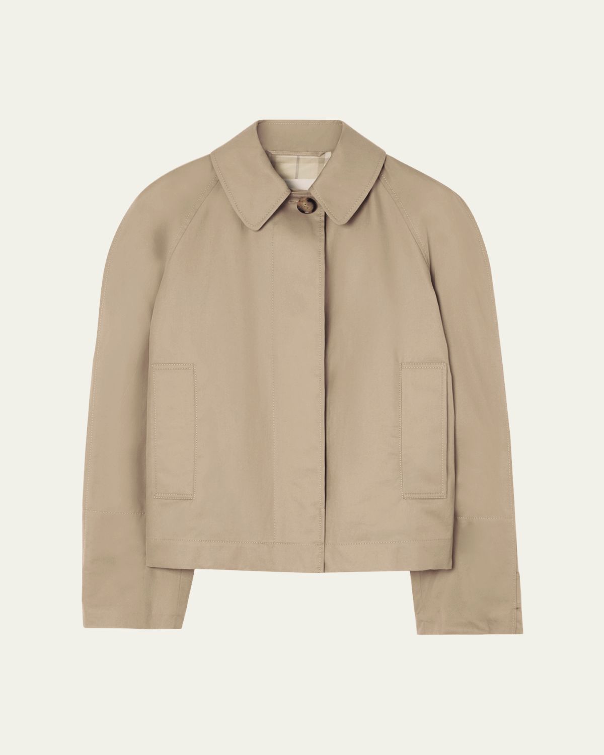 Burberry Tropical Cotton Gabardine Jacket