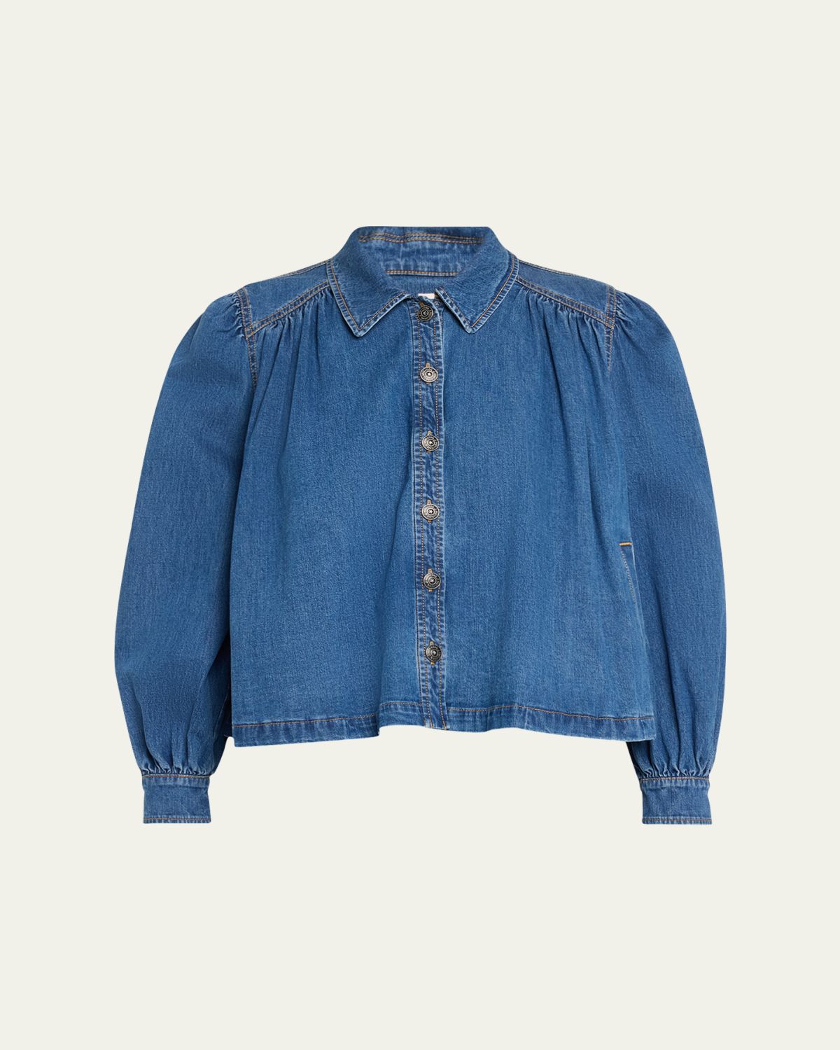 Cinq a Sept Lyla Denim Swing Jacket | Thumbnail 8 Cinq a Sept Lyla Denim Swing Jacket | Thumbnail 8